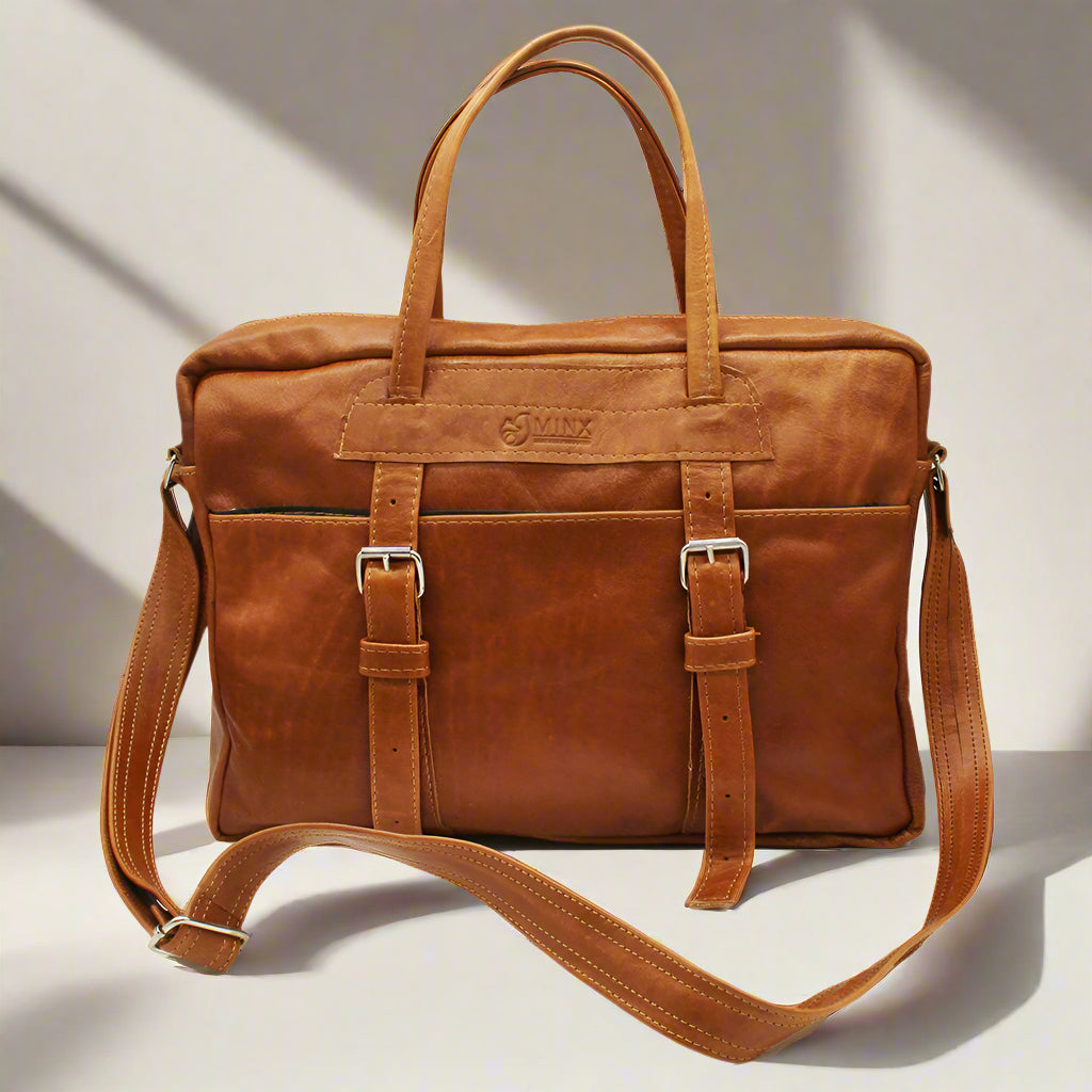 Dakota Leather Laptop Bag