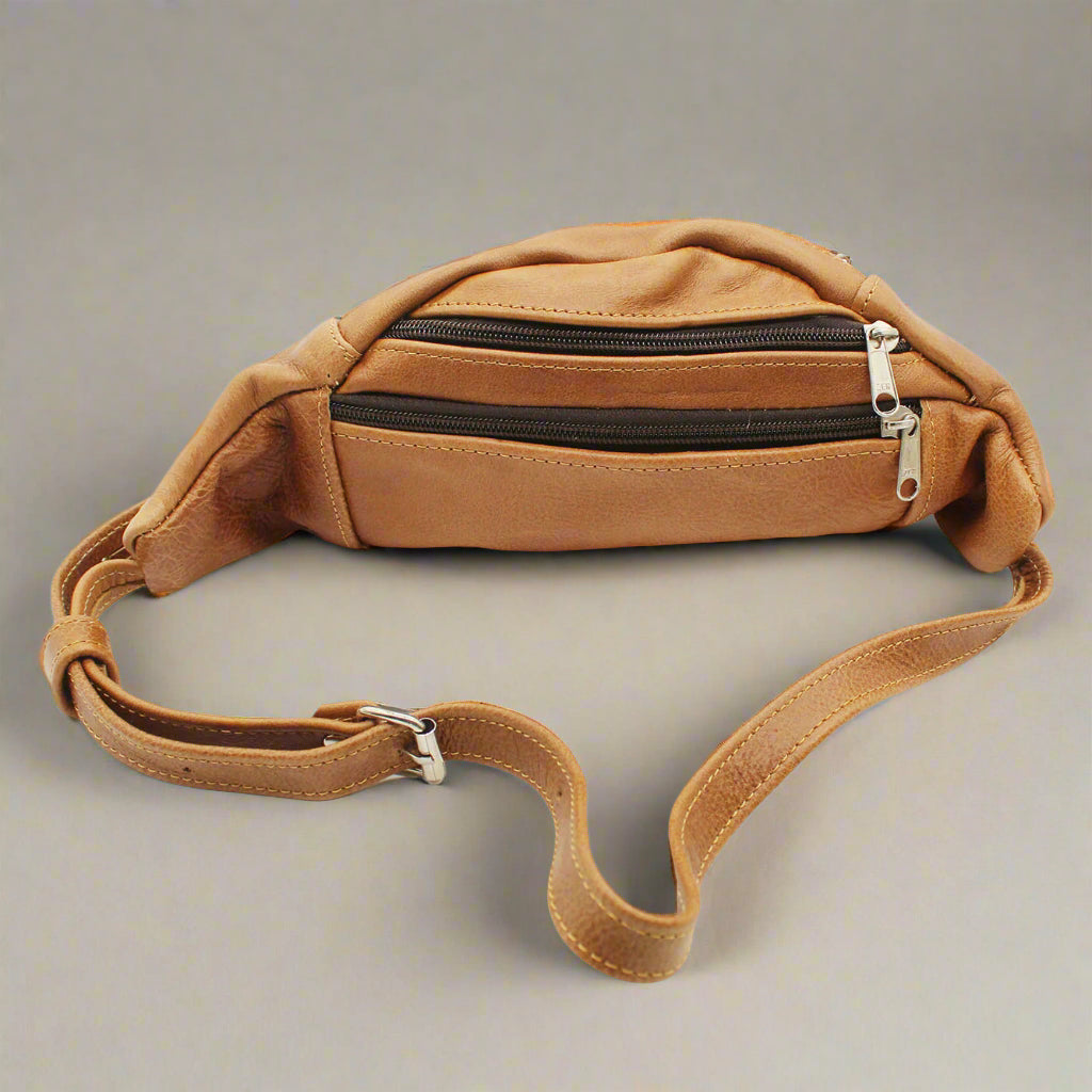 Leather Moon Bag