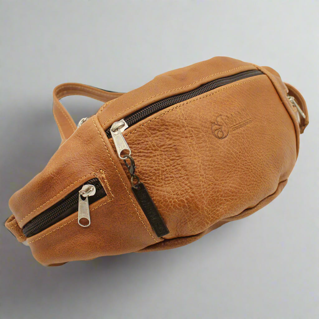 Leather Moon Bag