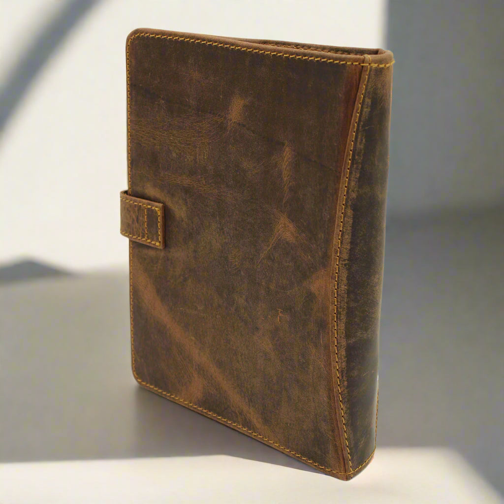 A5 Leather Business Folder