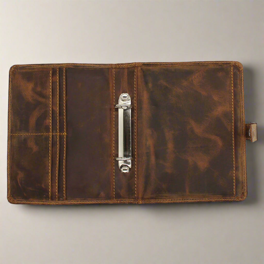 A5 Leather Business Folder