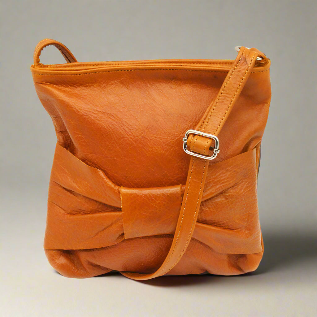 Bow Leather Sling Bag SALE