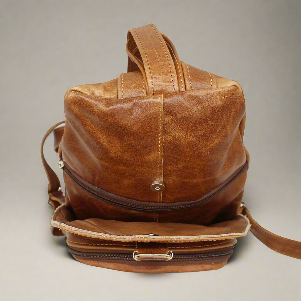 Ashton Leather Backpack