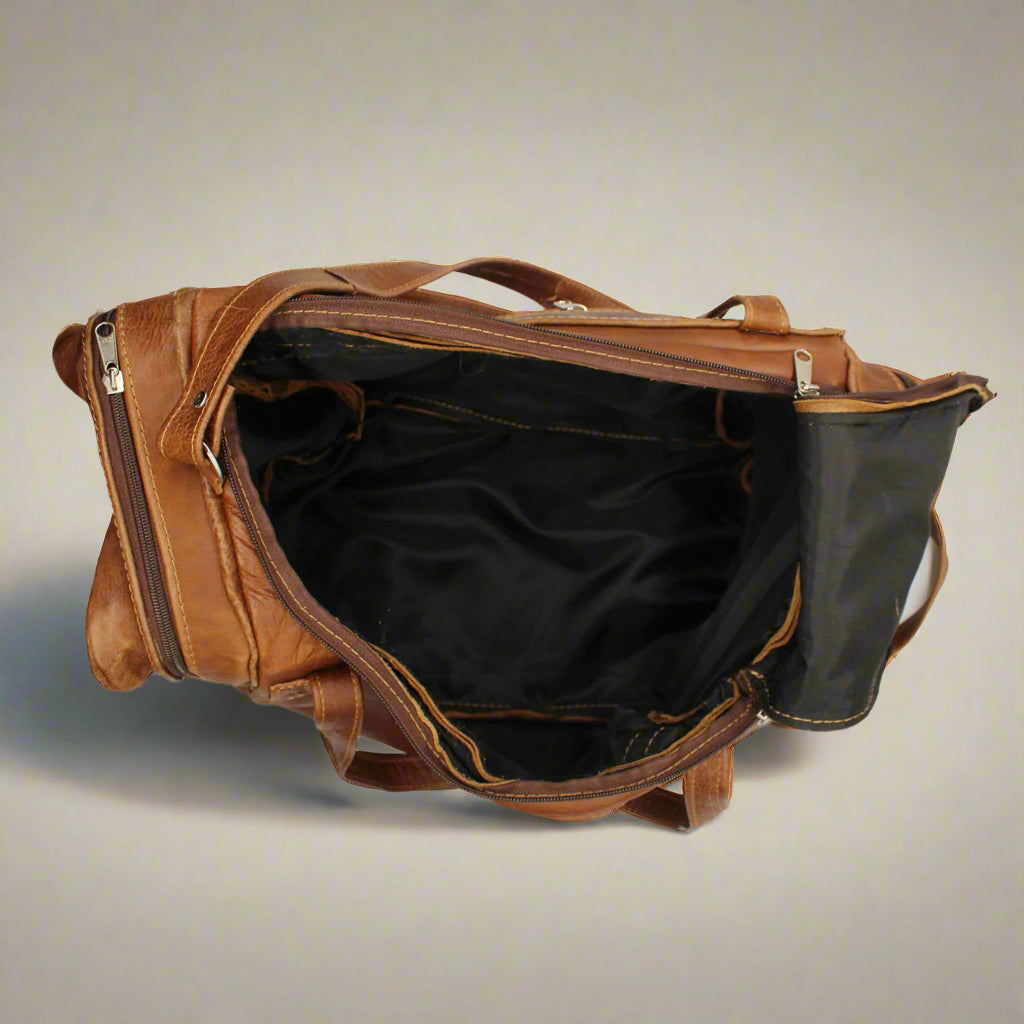 Bently Leather Duffle Bag