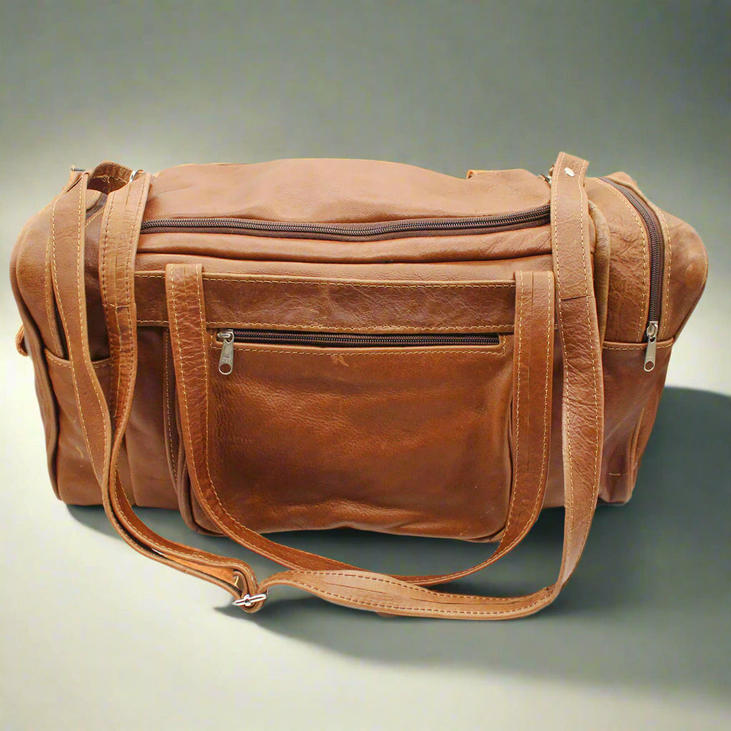 Bently Leather Duffle Bag