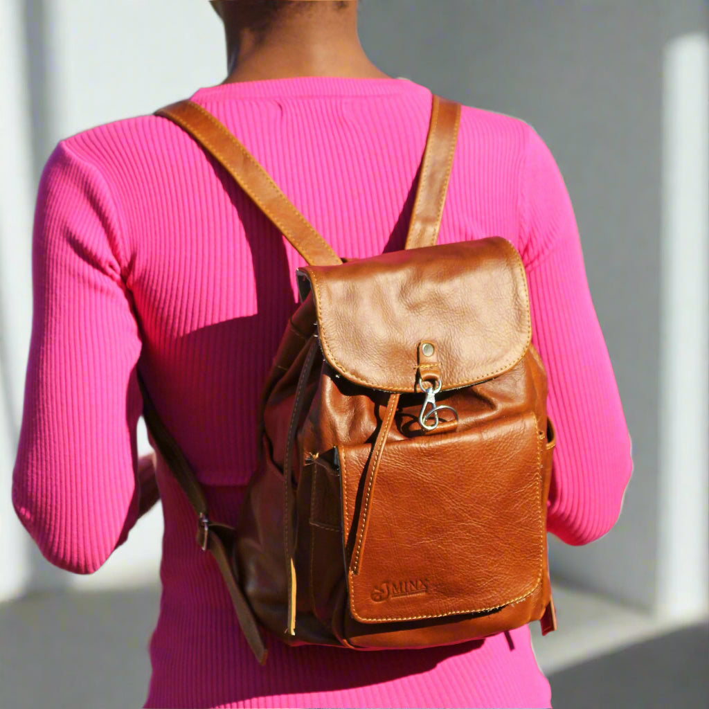 Drew Leather Backpack