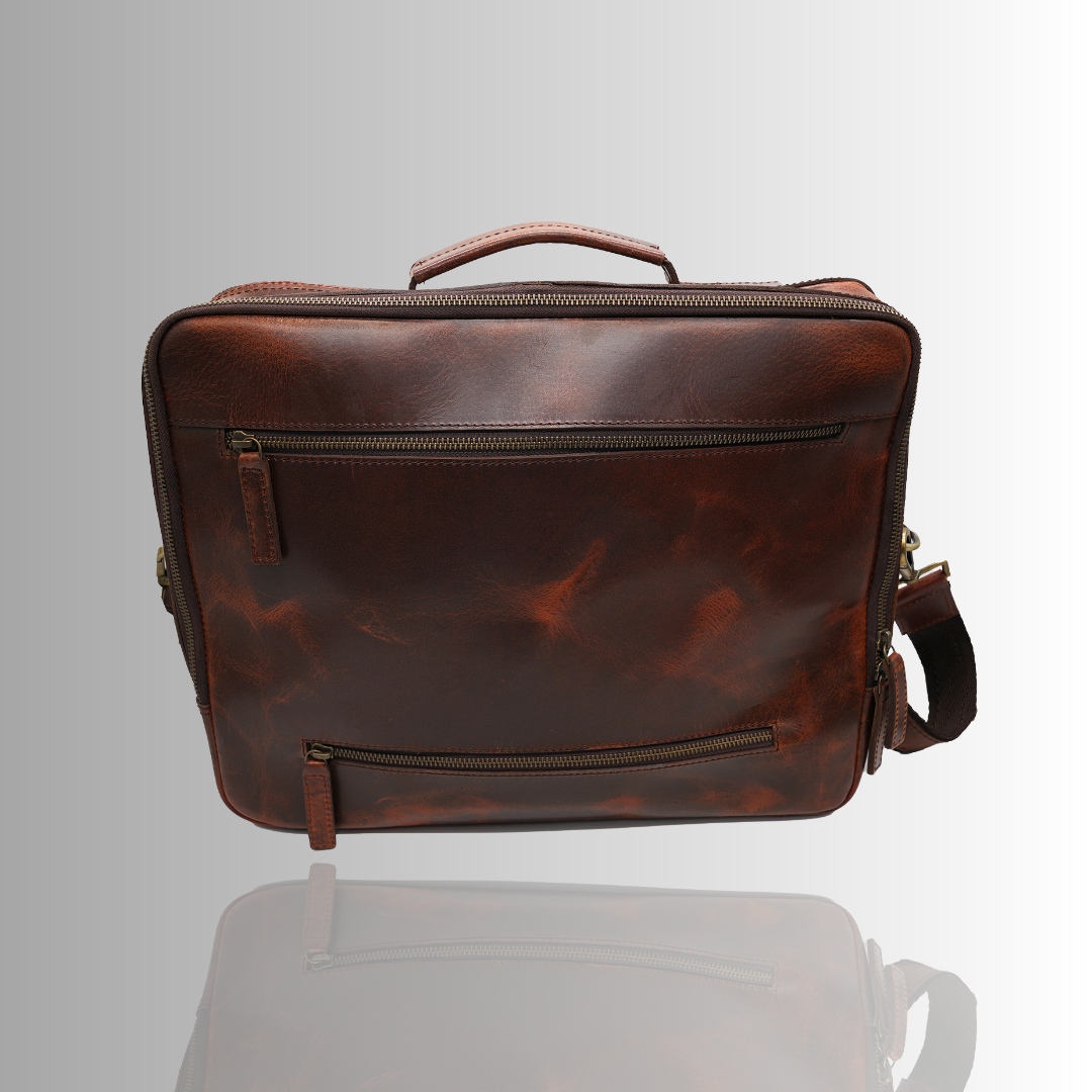 Koh Samui Leather Laptop Bag