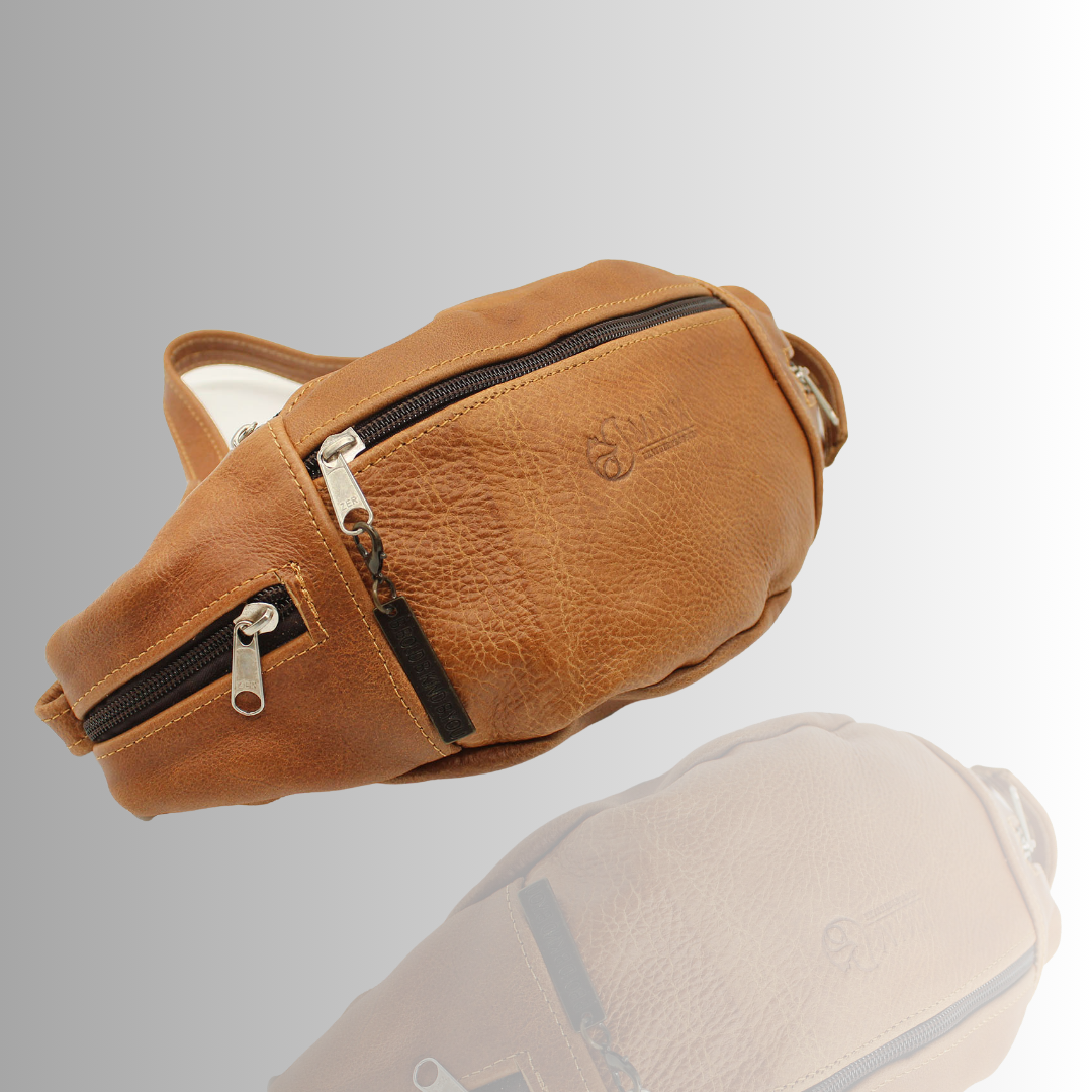 Leather Moon Bag