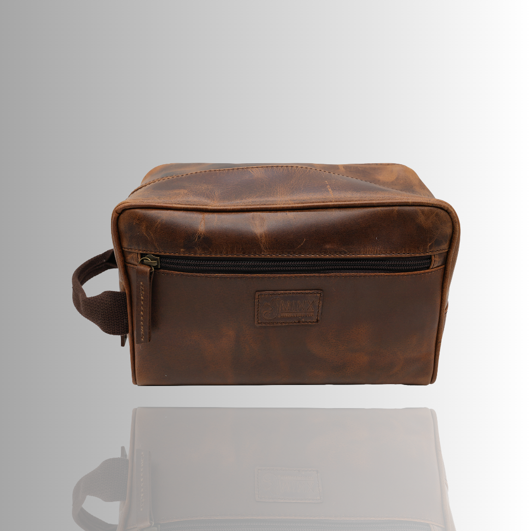 Legacy Leather Toiletry Kit