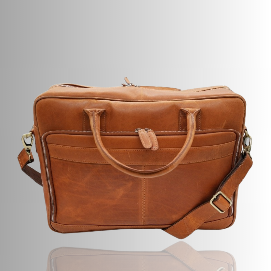 Maui Leather Laptop Bag