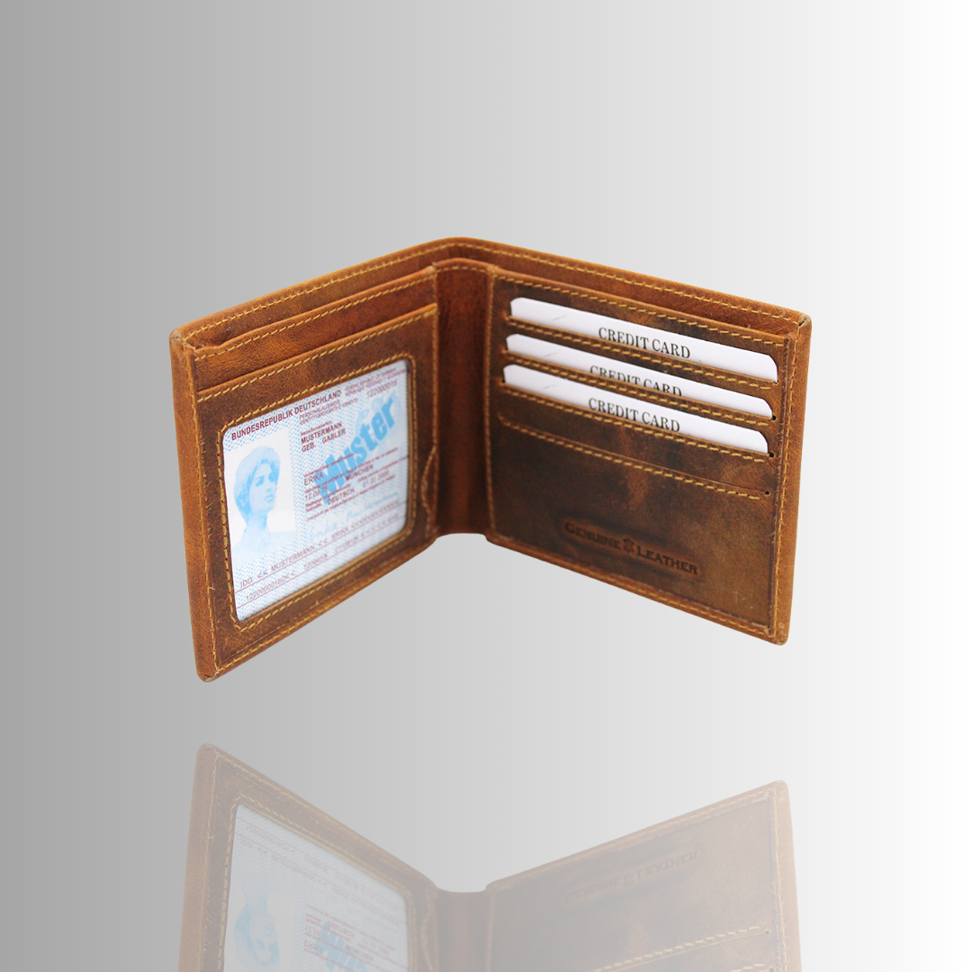 Men's Leather  Rustic Wallet