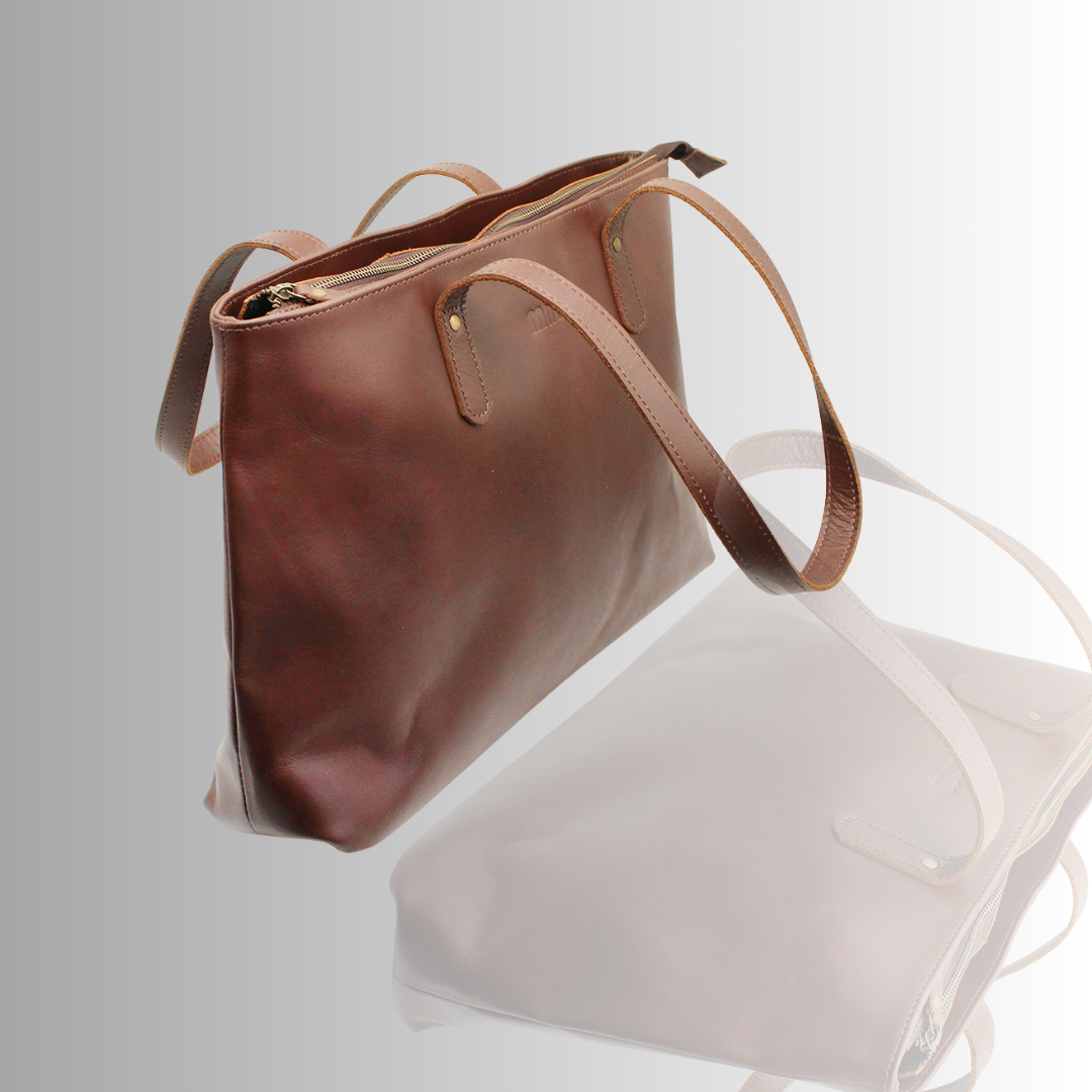 Miss Rosie Leather Hand / Laptop bag