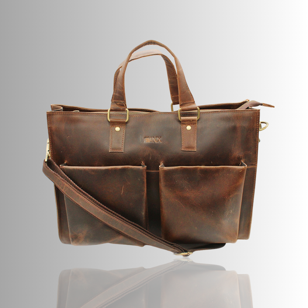 Promenade Leather Laptop Bag