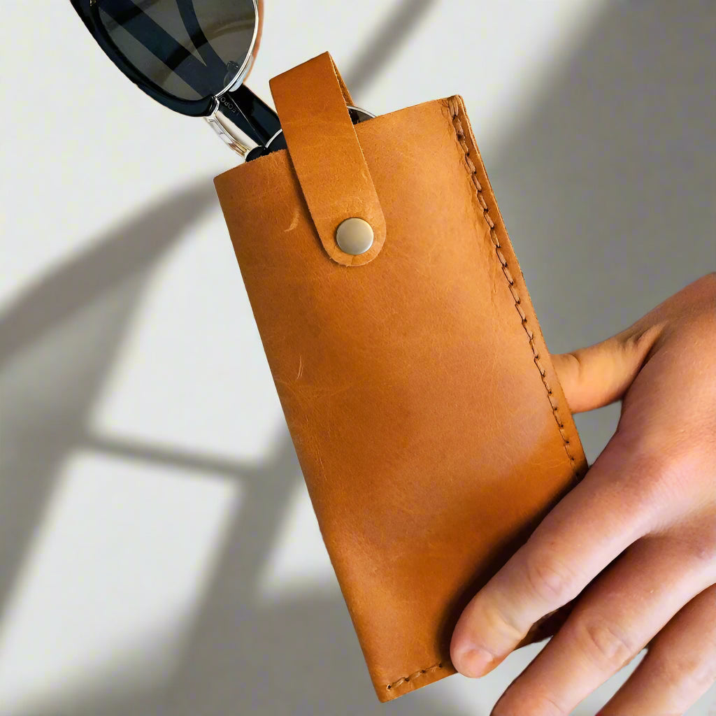 Sunny Leather Sunglass Pouch