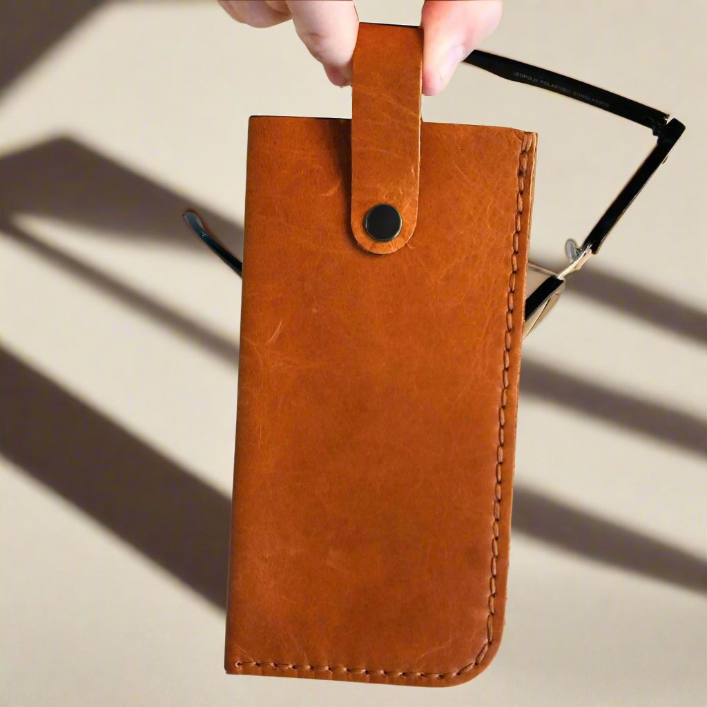 Sunny Leather Sunglass Pouch