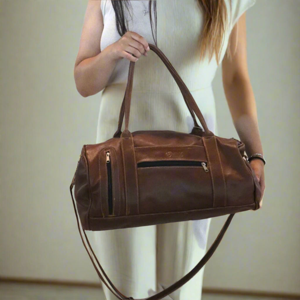 Tommy Leather Duffle bag