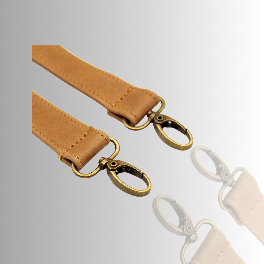 Stroller Leather Straps Set of 2