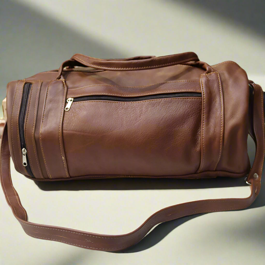 Tommy Leather Duffle bag