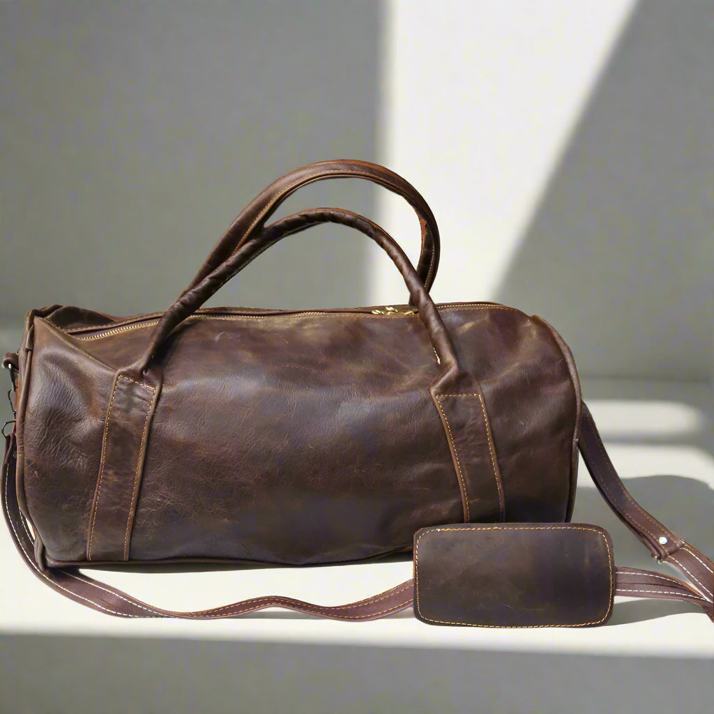Tommy Leather Duffle bag
