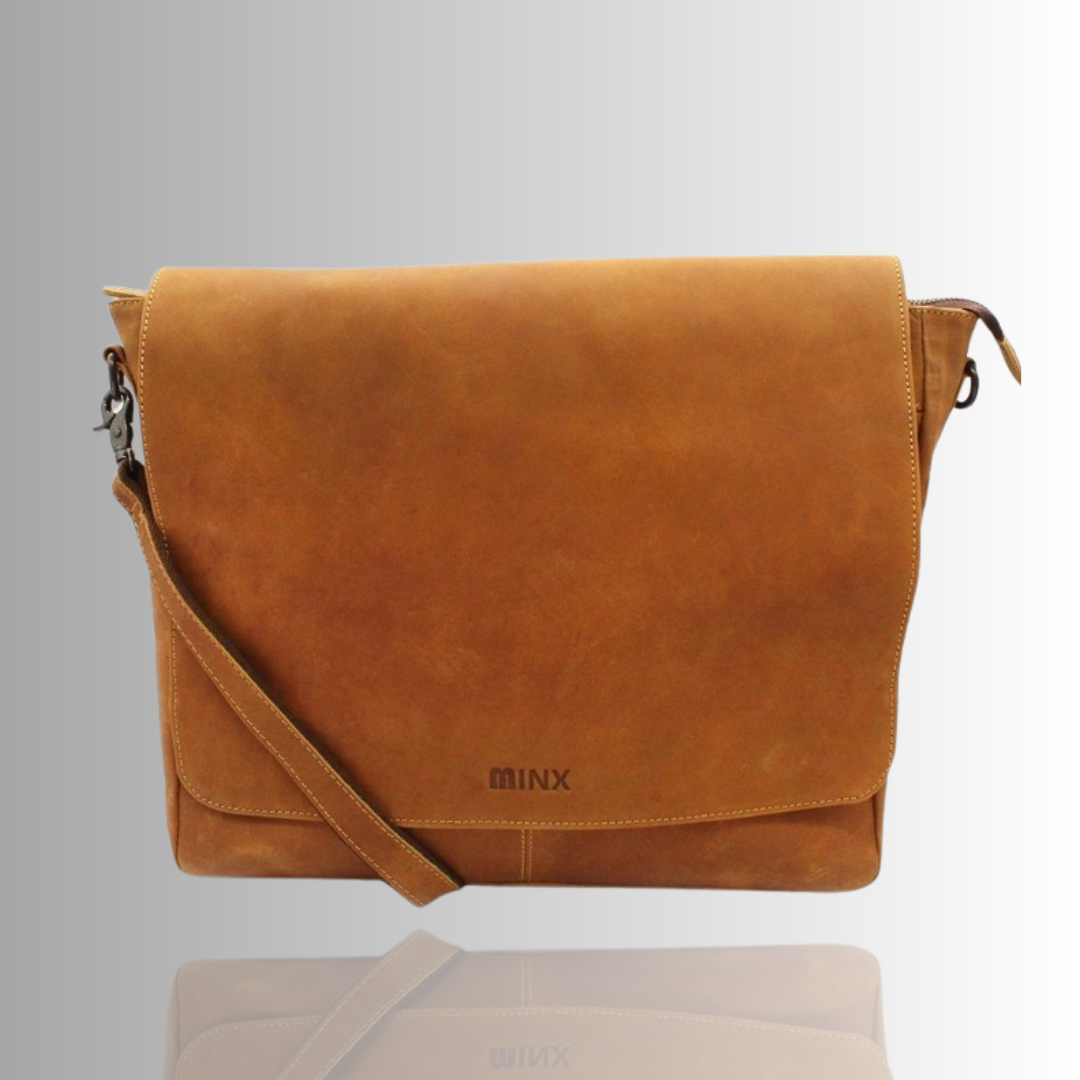 Tahiti Leather Laptop Bag