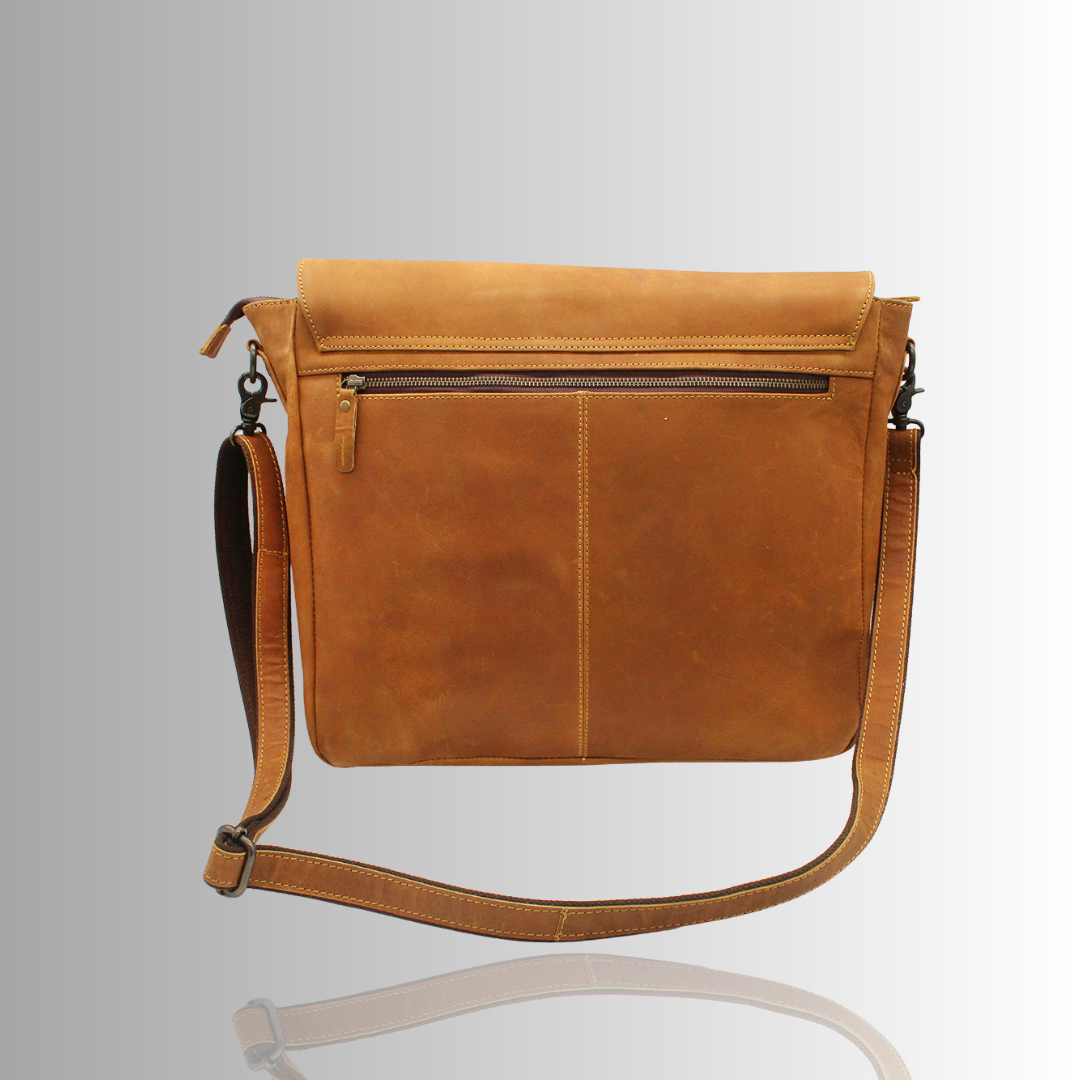 Tahiti Leather Laptop Bag
