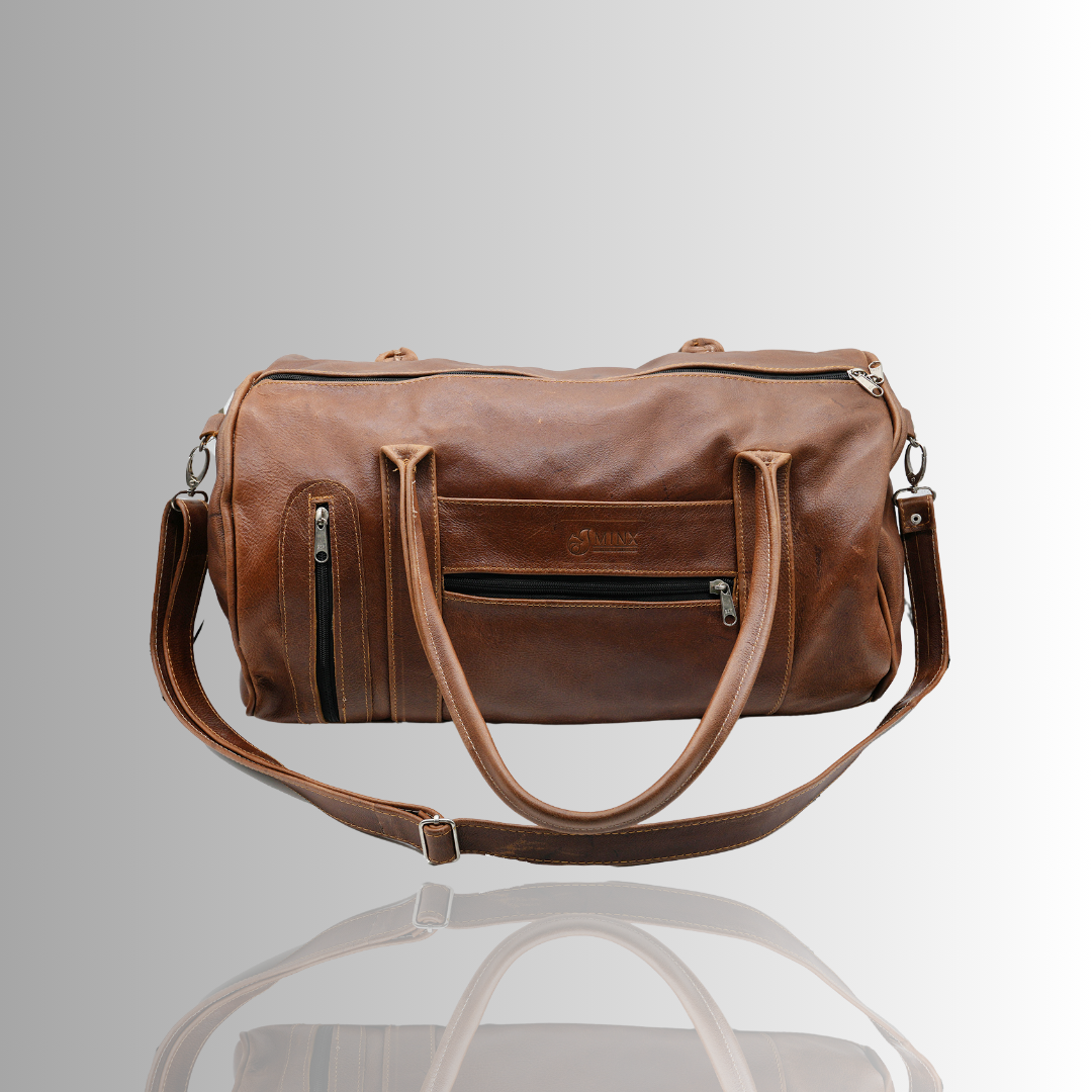 Tommy Leather Duffle bag