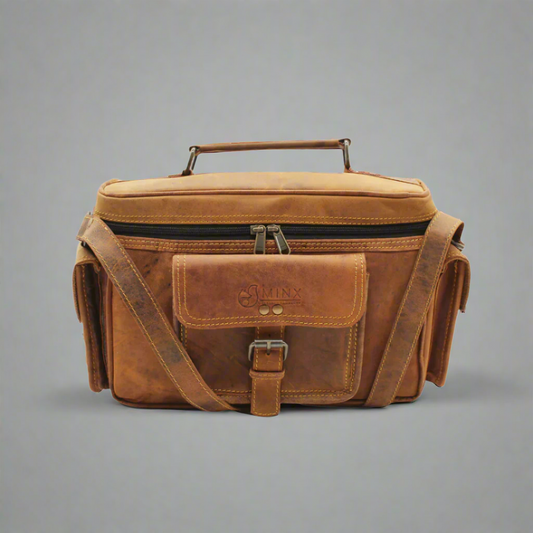 Vintage Leather Camera Bag