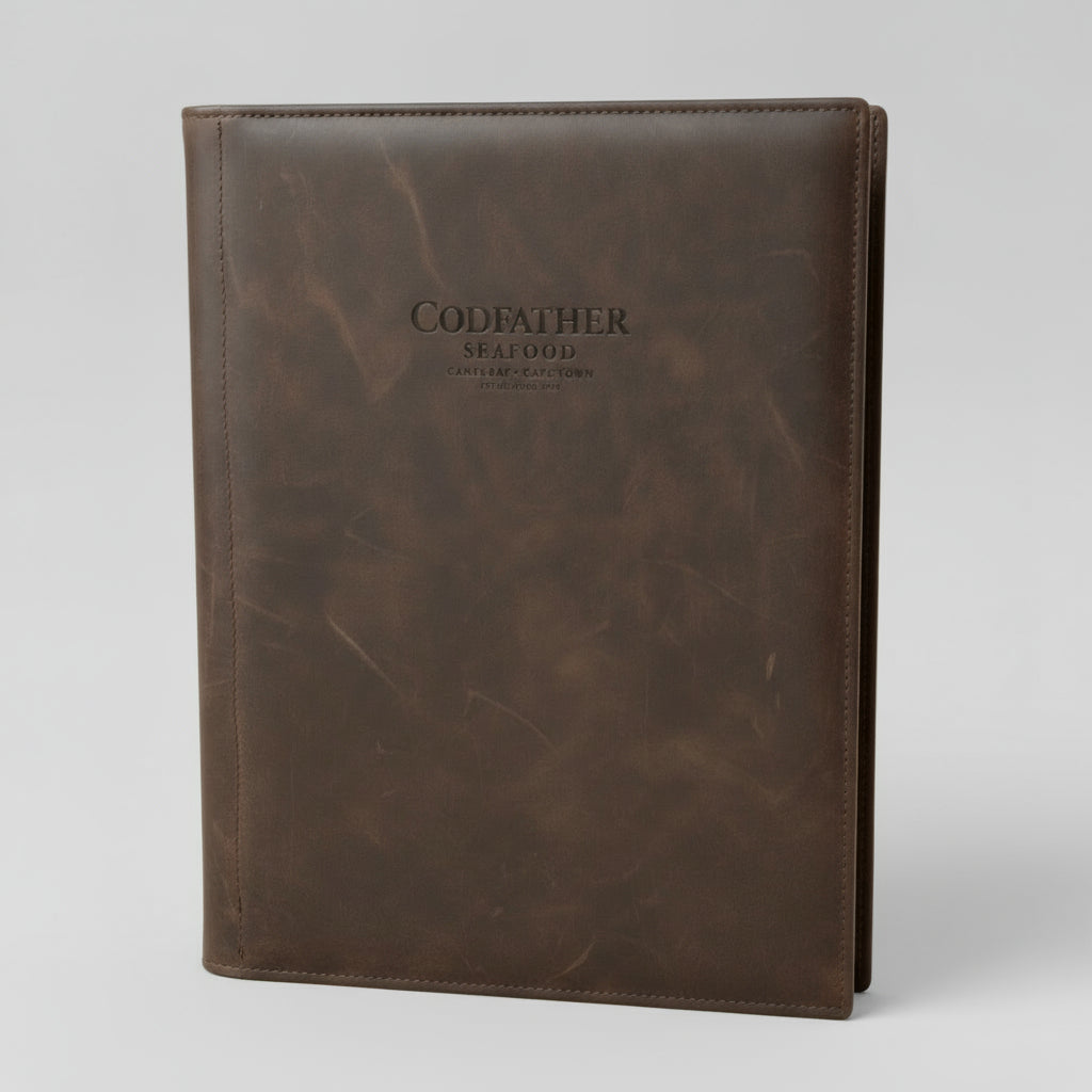 A4 Menu Book cover