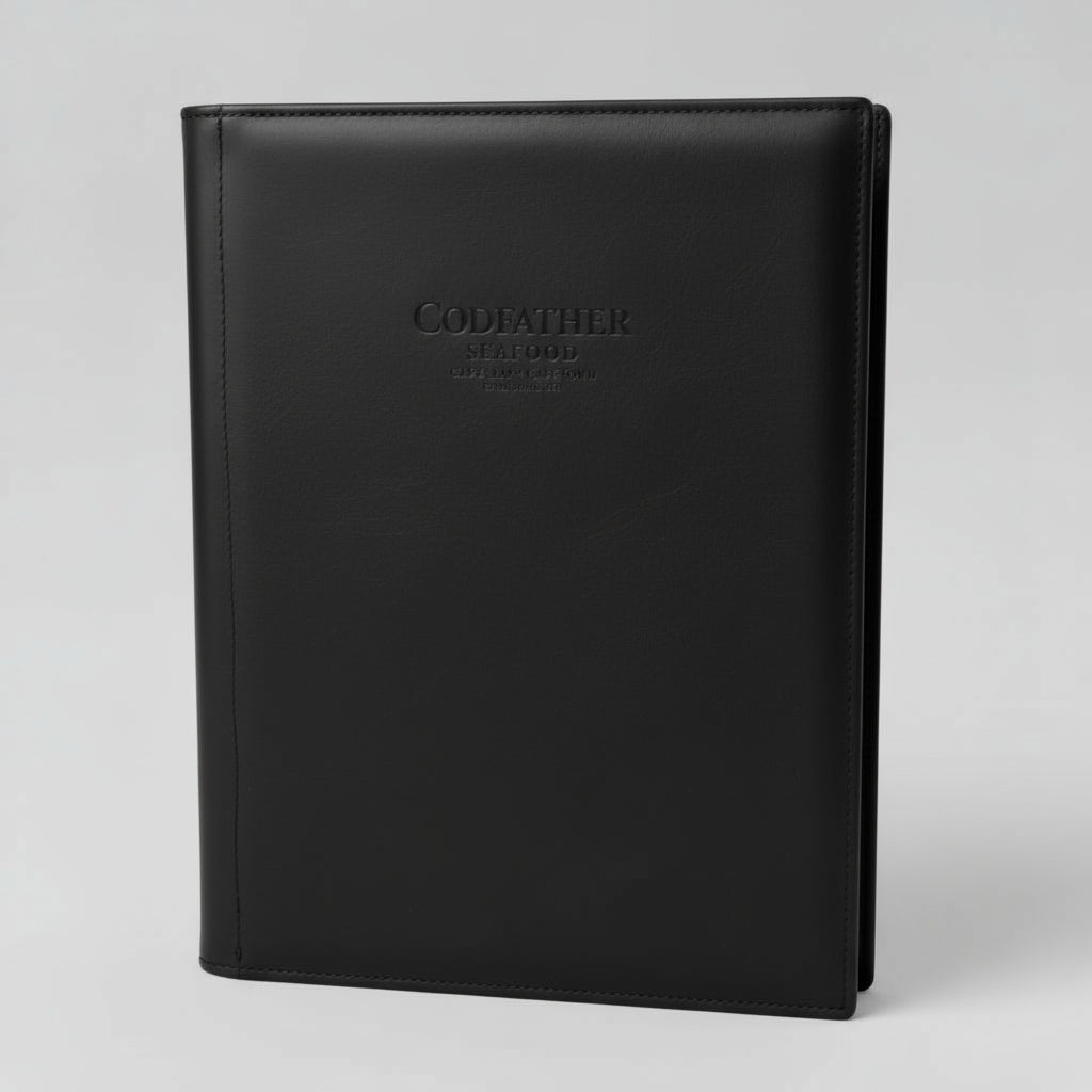 A4 Menu Book cover