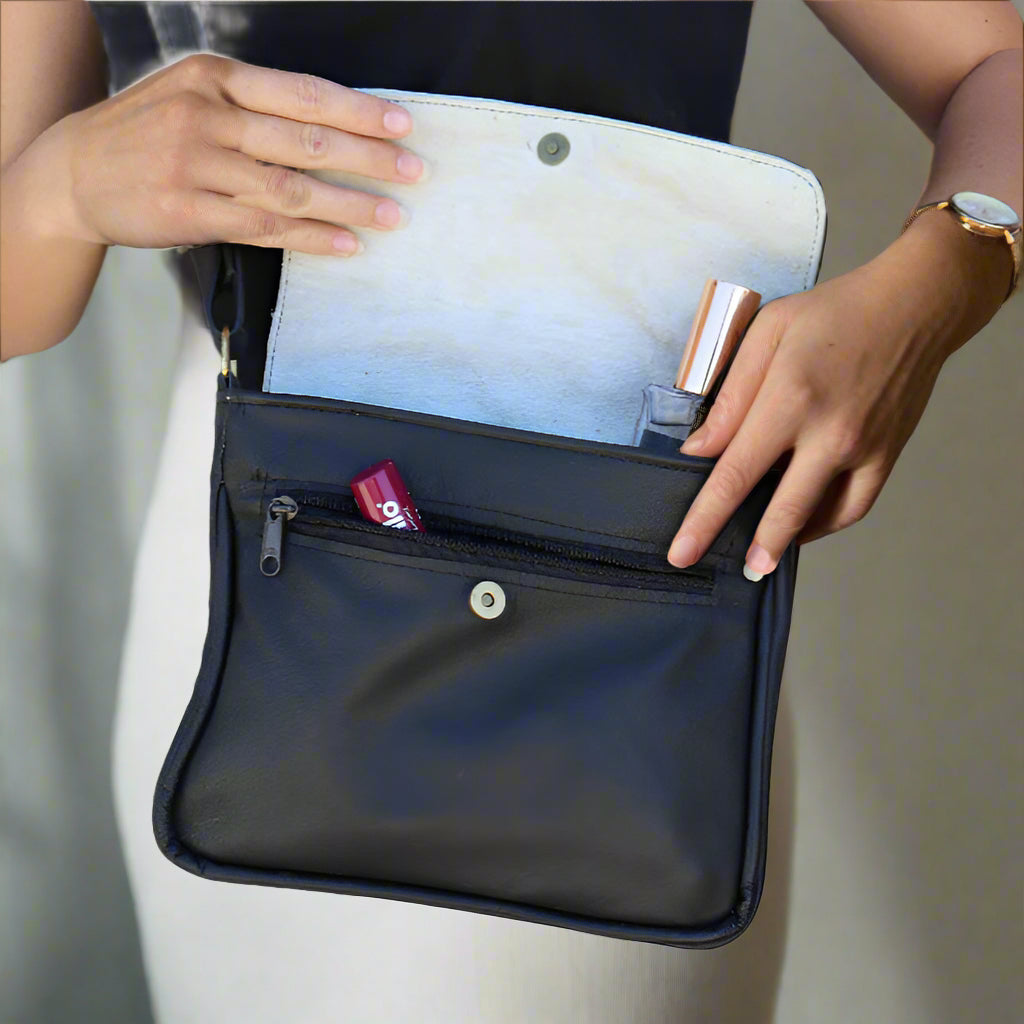 Carey Leather Handbag