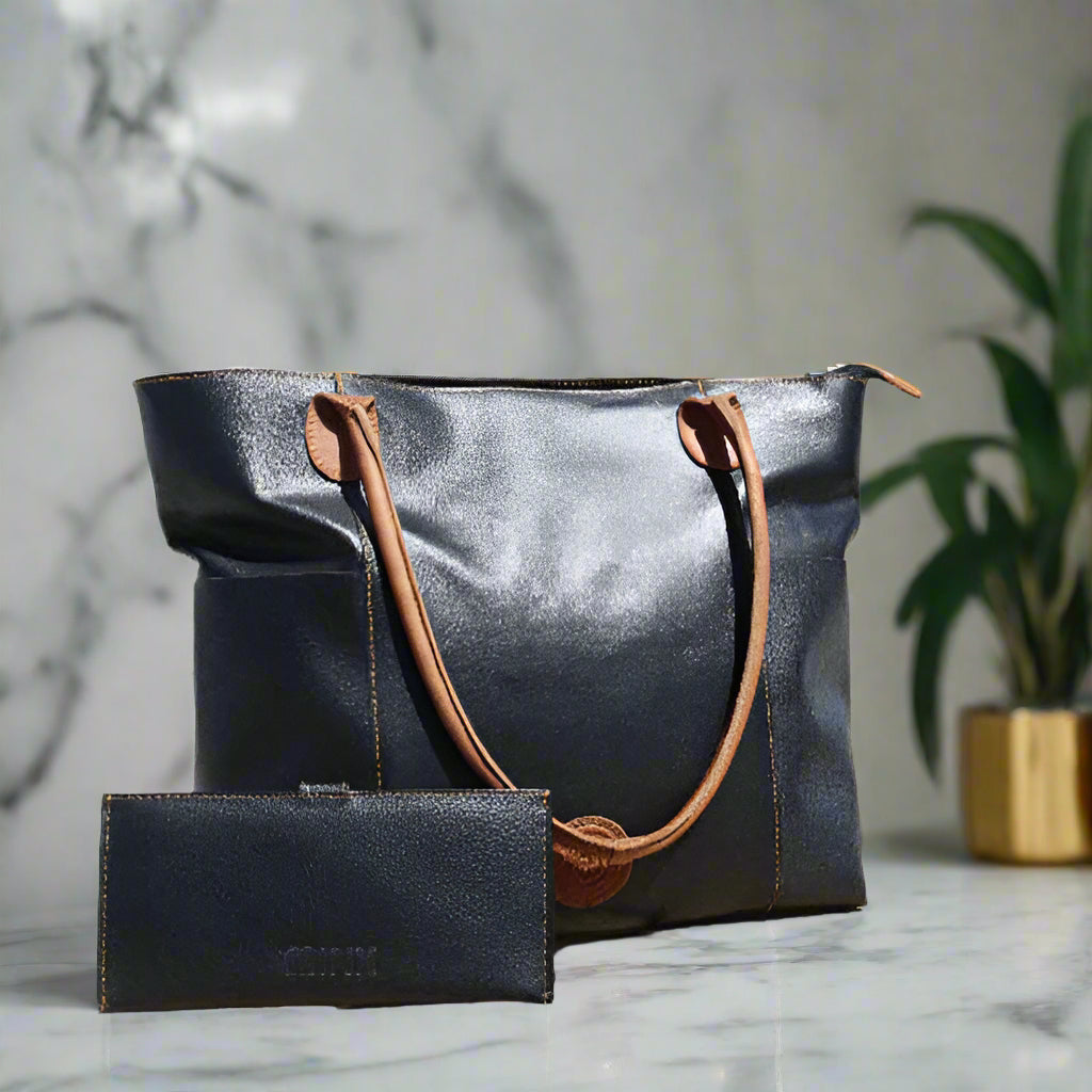 Harper Leather Handbag Combo