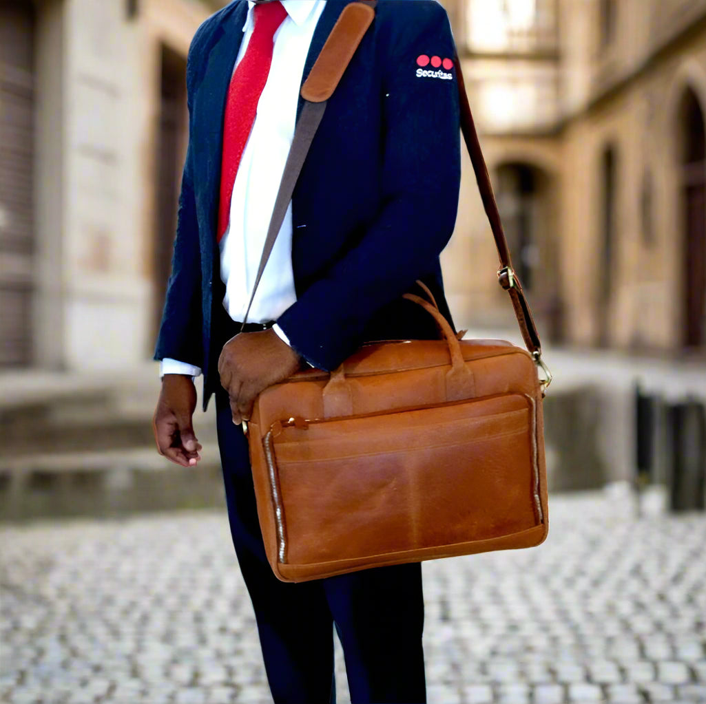 Maui Leather Laptop Bag