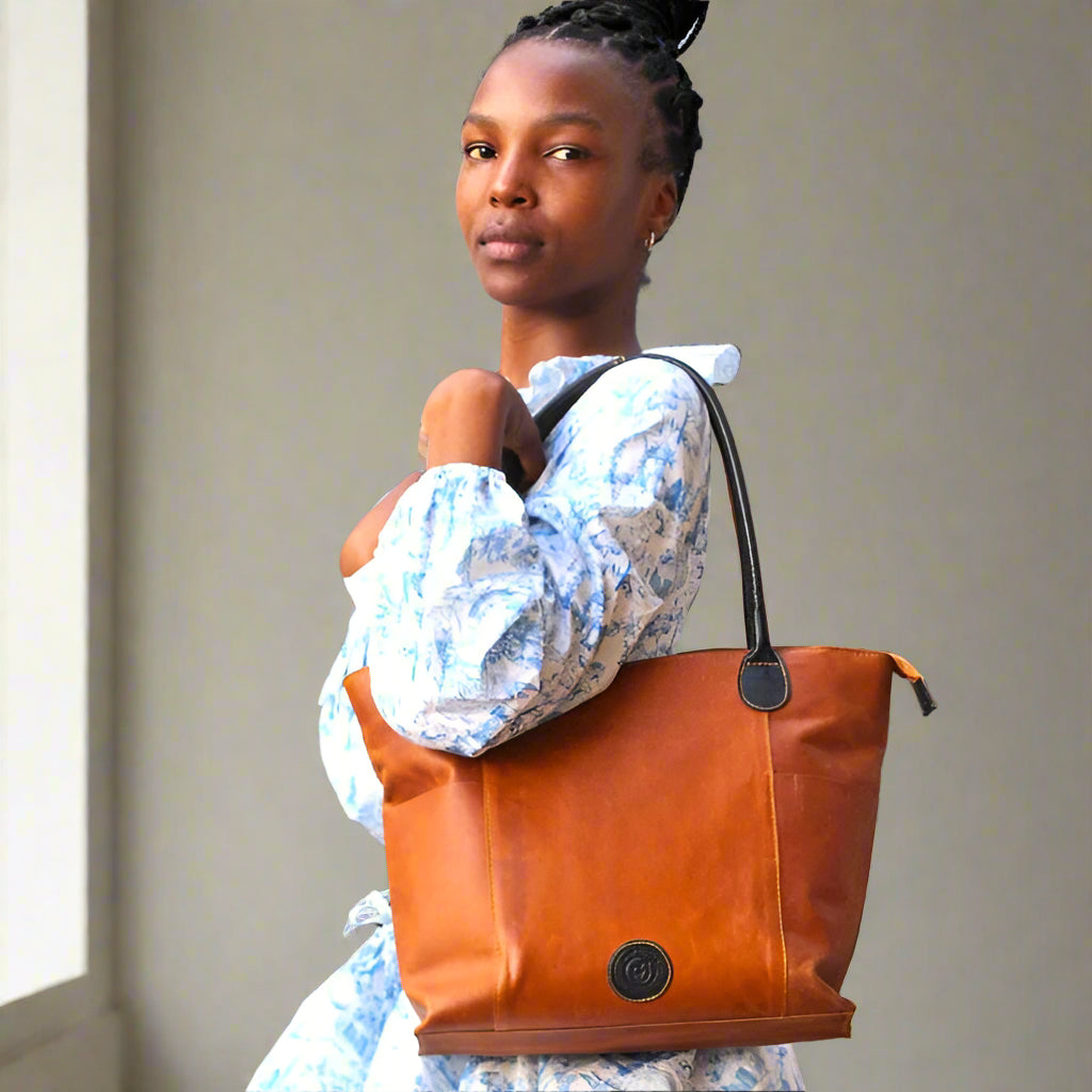 Harriett Leather Hand Bag