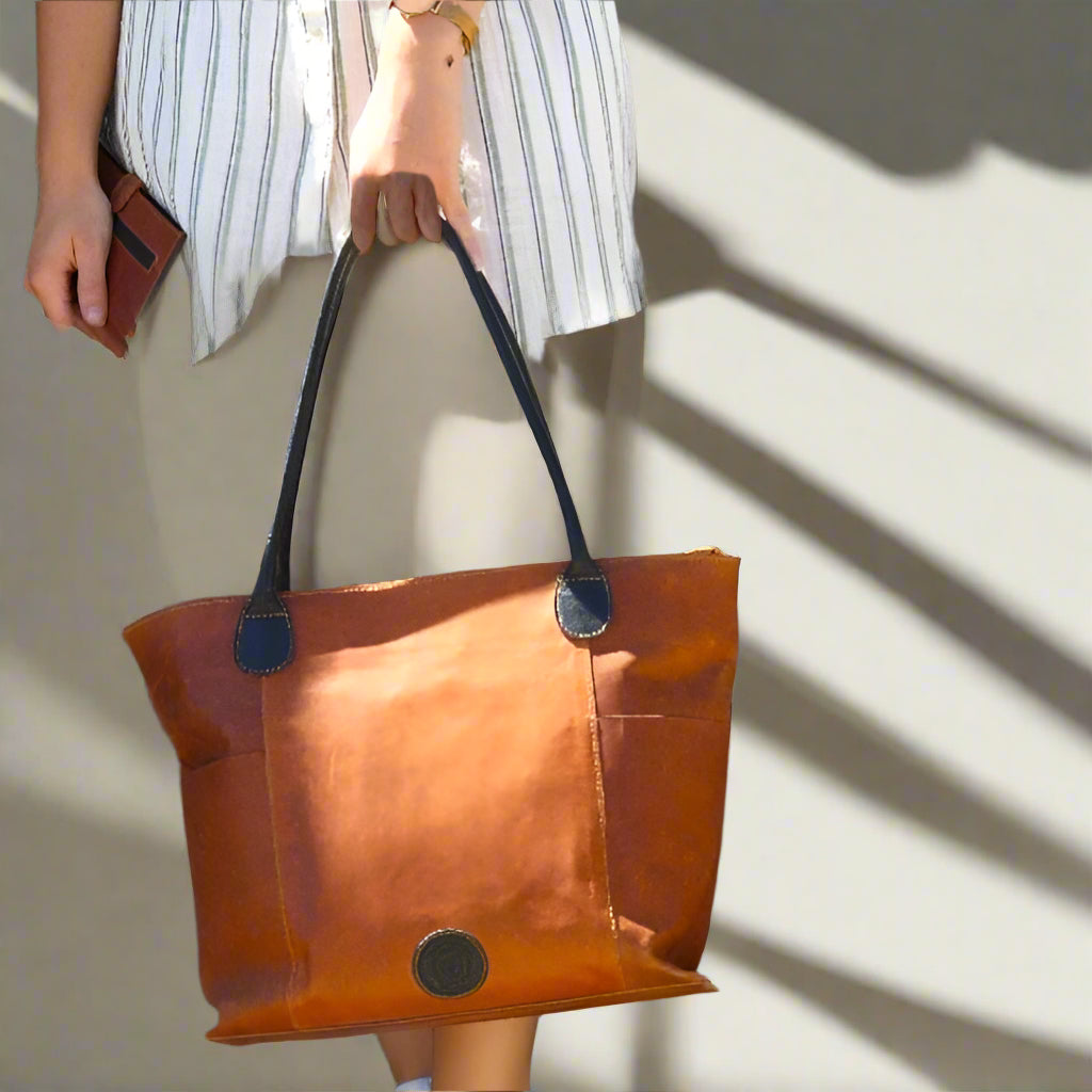 Harriett Leather Hand Bag