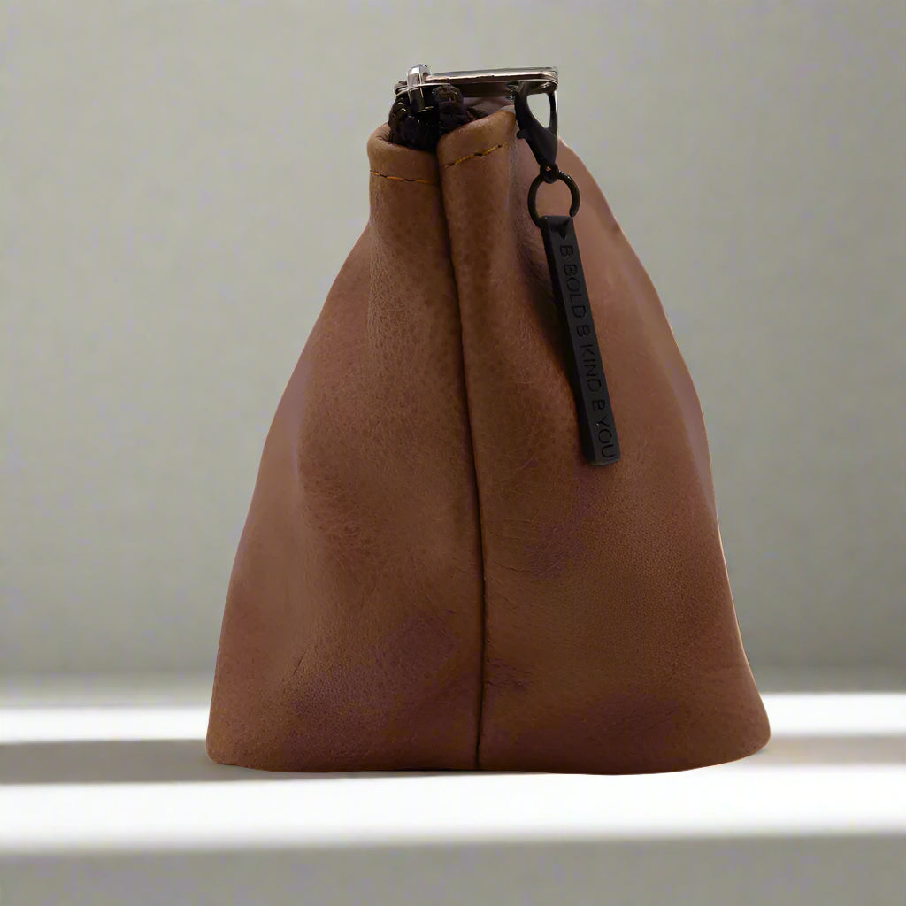 Cammy Leather Cosmetic Bag