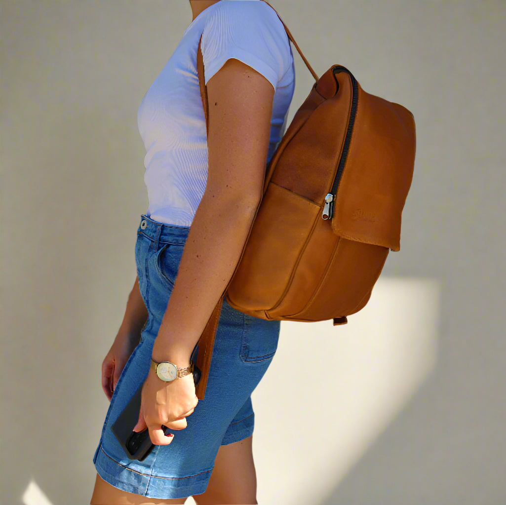 Chicago Leather Backpack