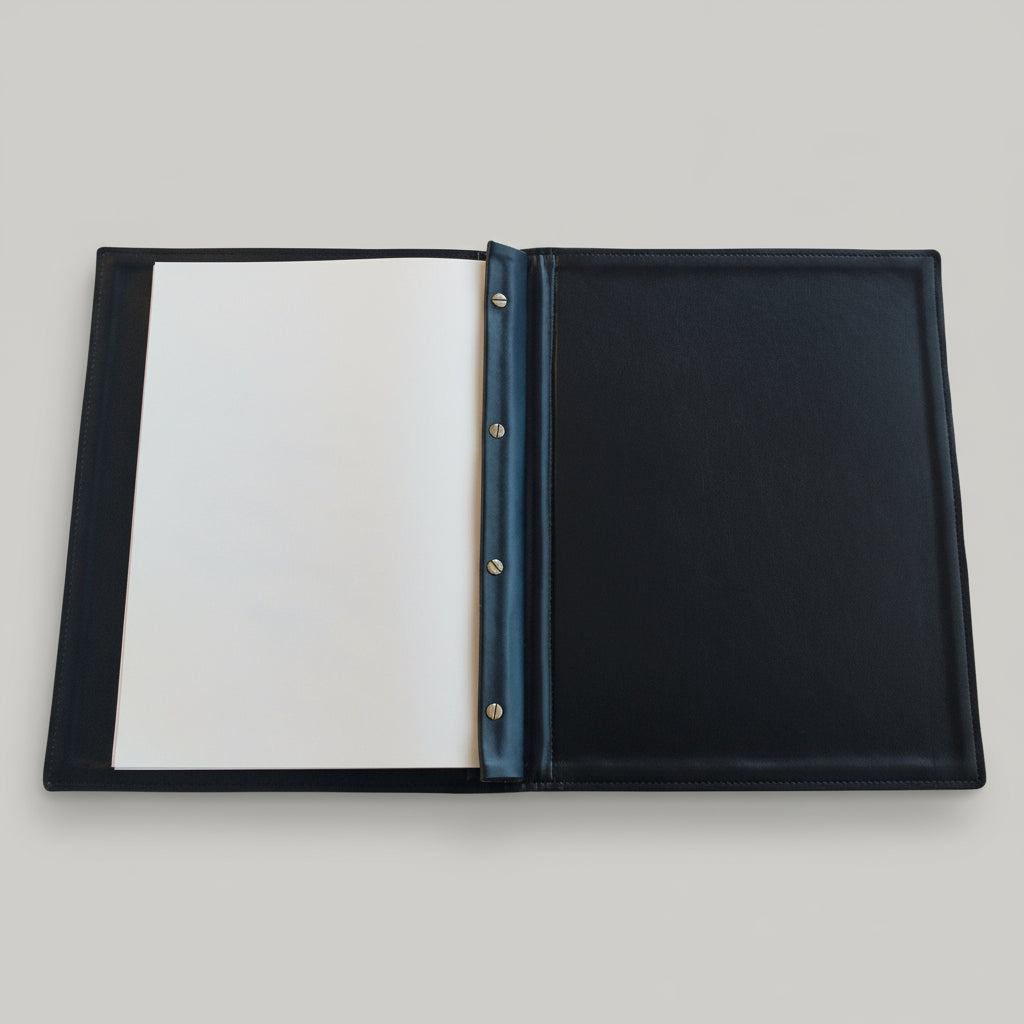 A4 Menu Book cover