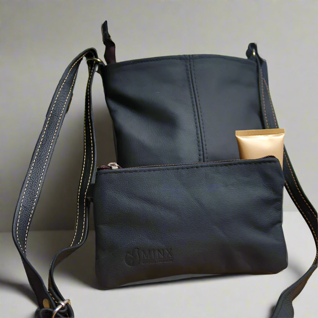 Black Leather Combo - Gift Set