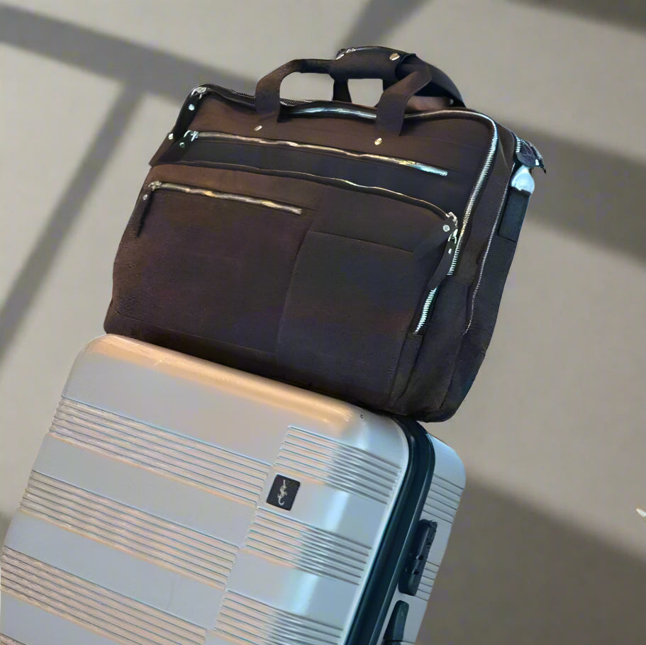 Fiji Leather Laptop Bag