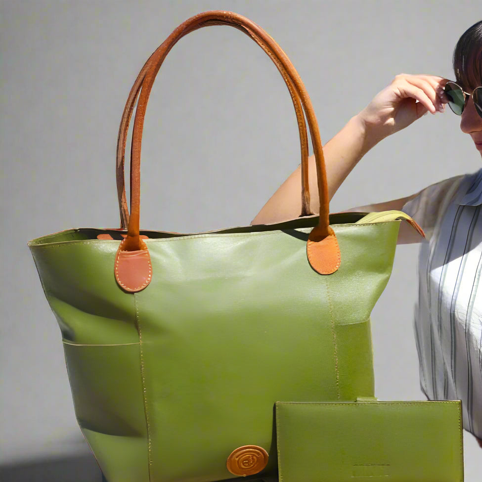 Joey Leather Hand Bag Combo