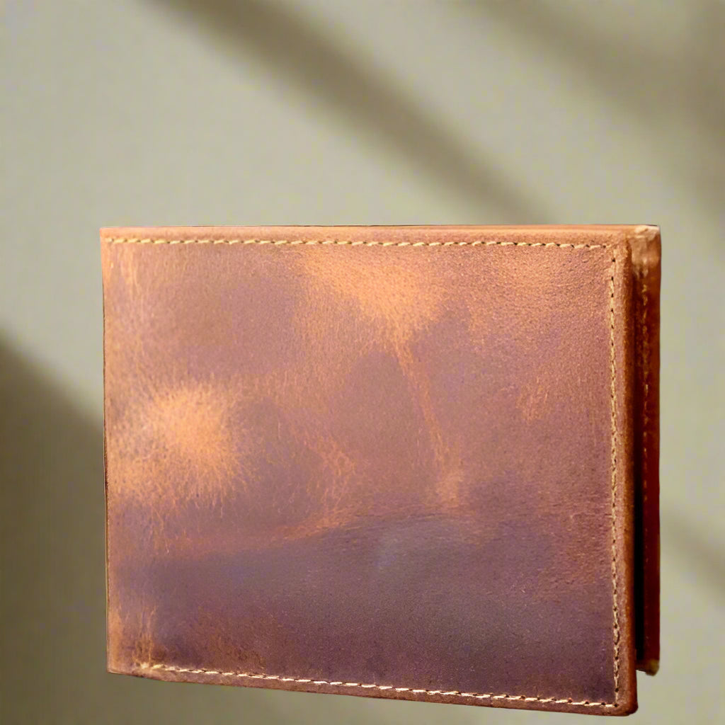 Men's Leather  Rustic Wallet
