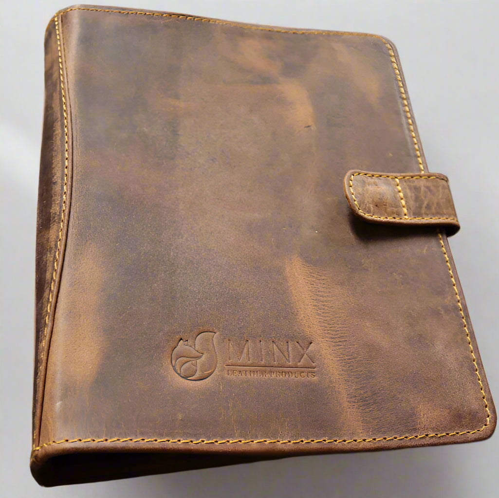 A5 Leather Business Folder