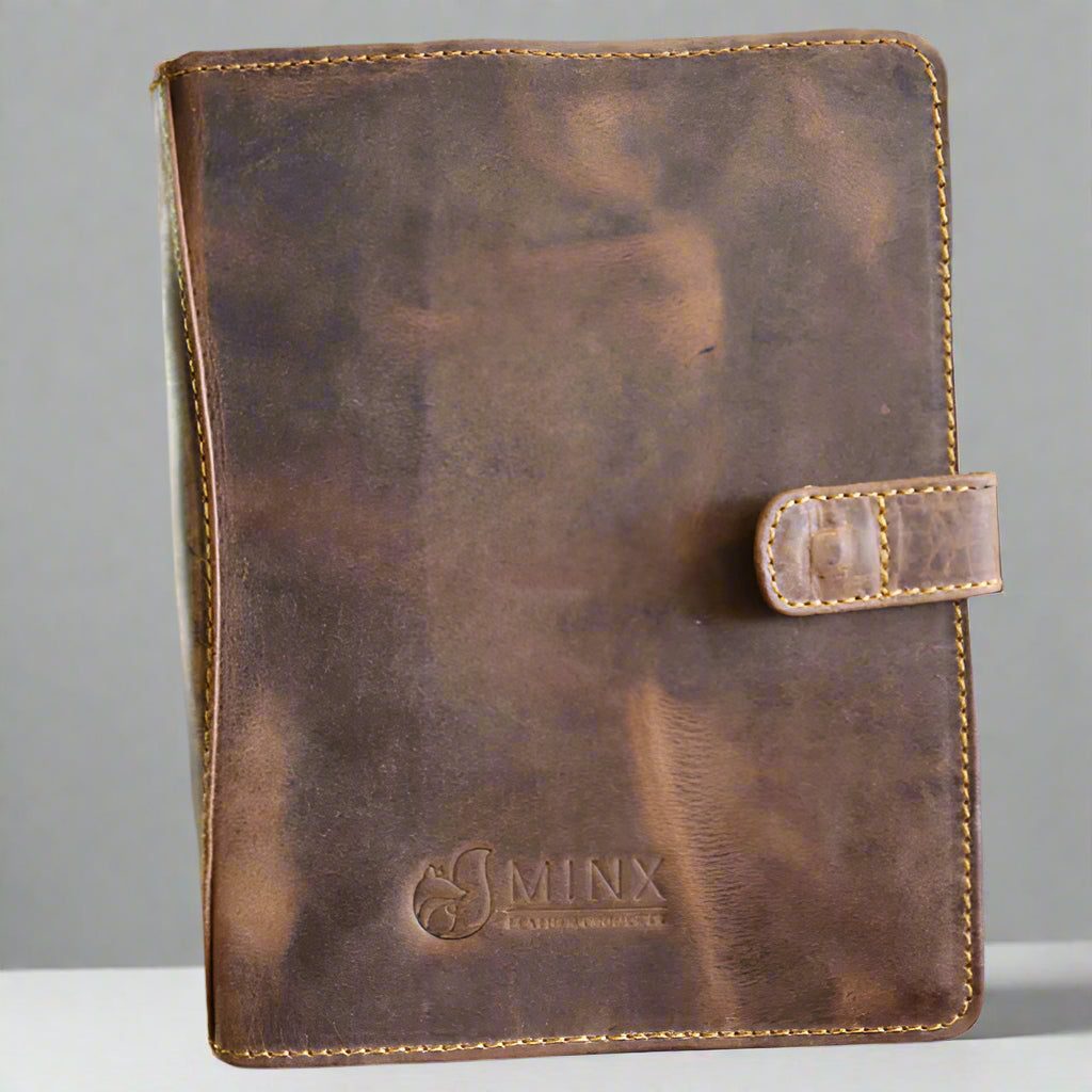 A5 Leather Business Folder
