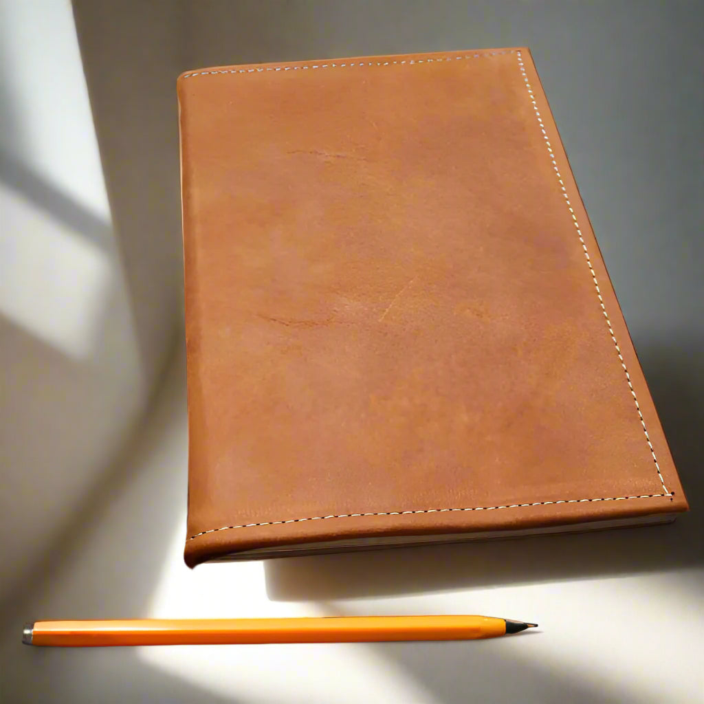 A5 Leather Book Cover