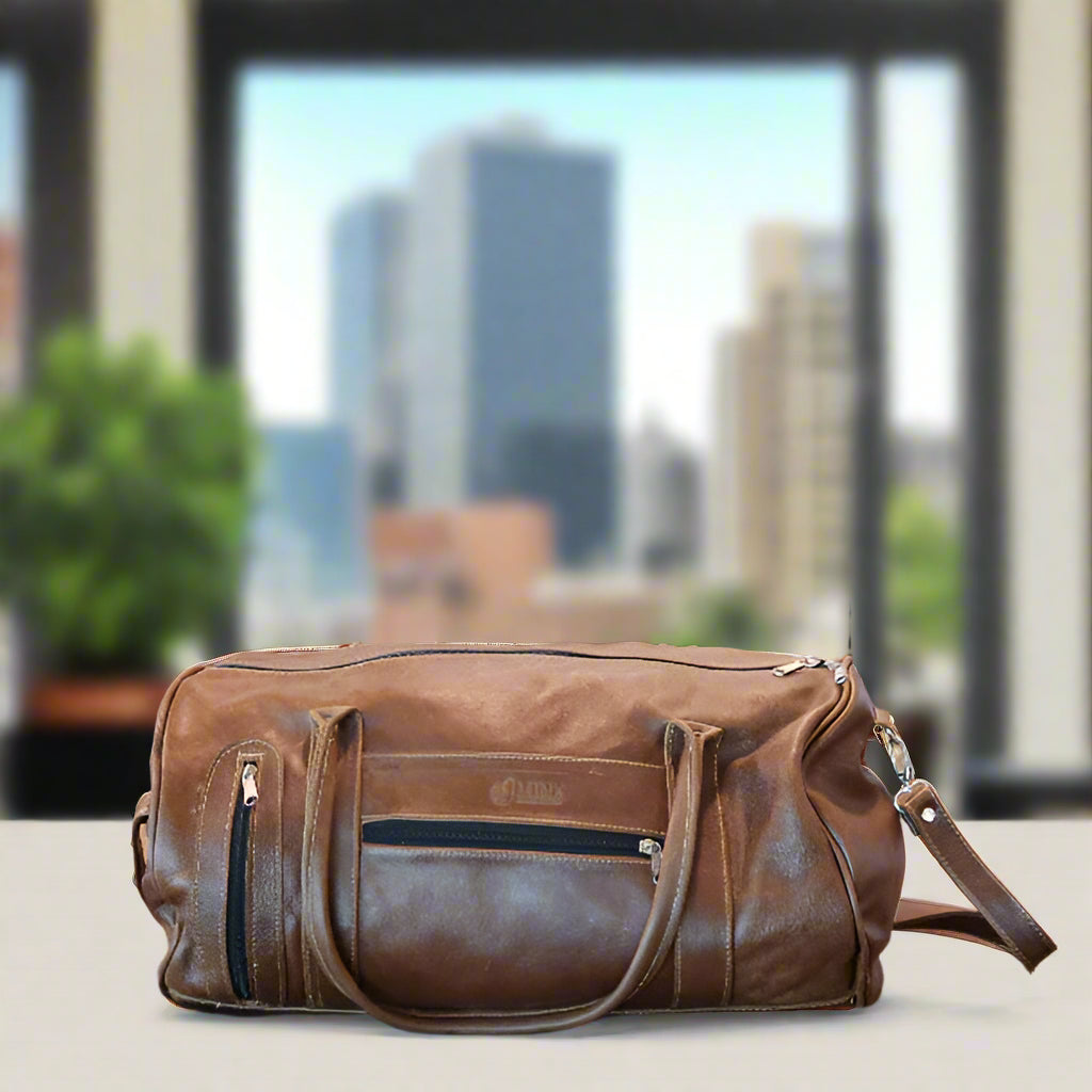 Tommy Leather Duffle bag