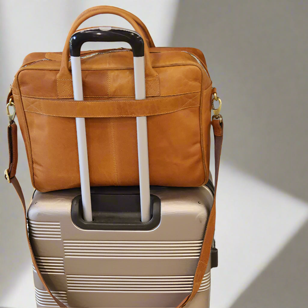 Maui Leather Laptop Bag
