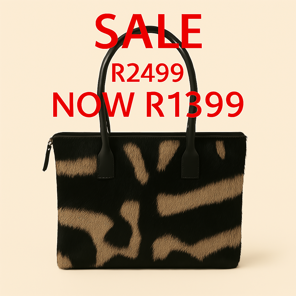 Zebra Whisper Handbag