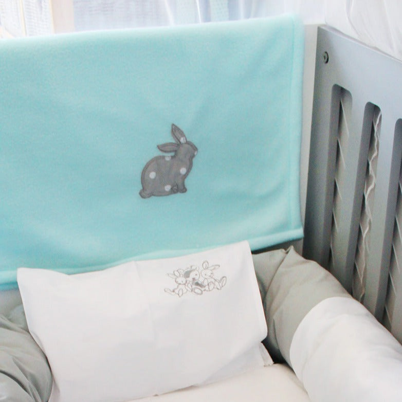 Designer Bunny Range - Soft Baby Blanket