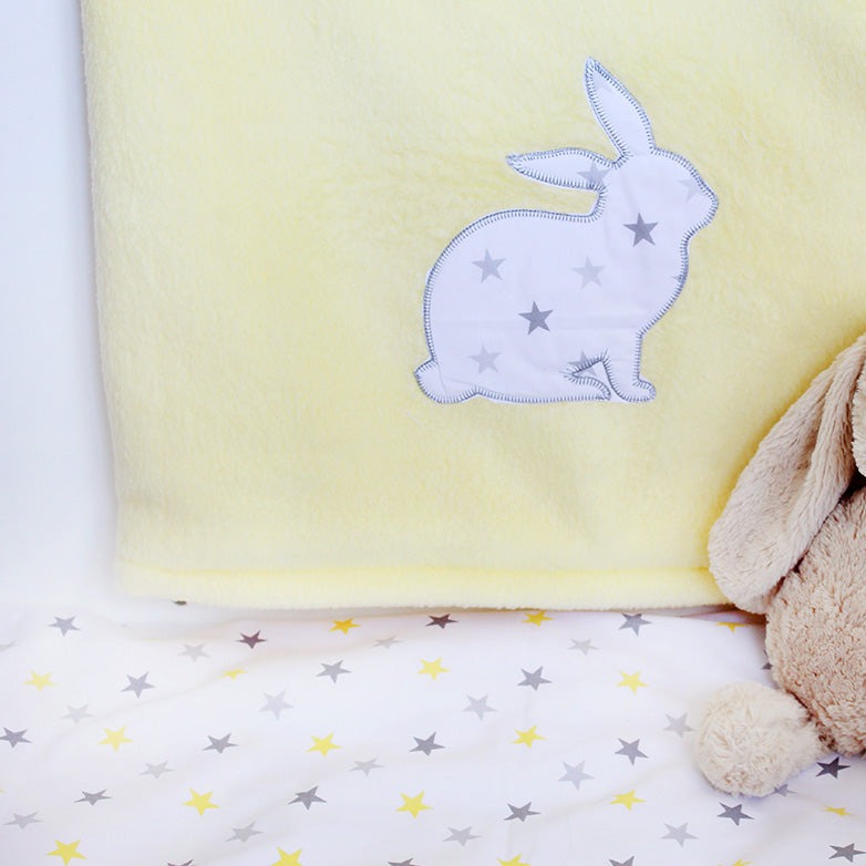 Designer Bunny Range - Soft Baby Blanket