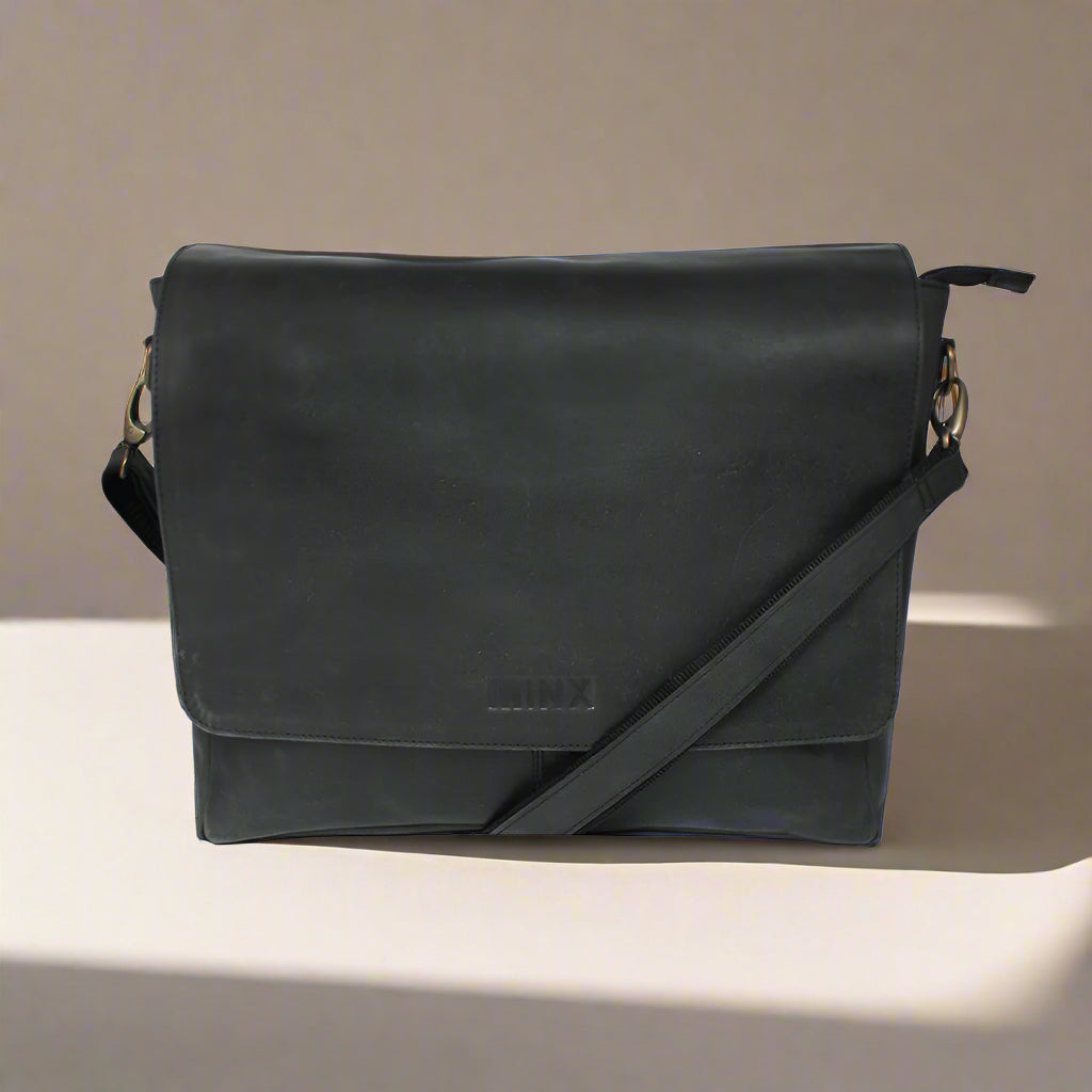 Tahiti Leather Laptop Bag